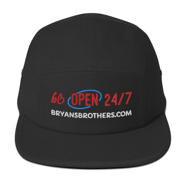 bb OPEN 24/7 Five Panel Hat