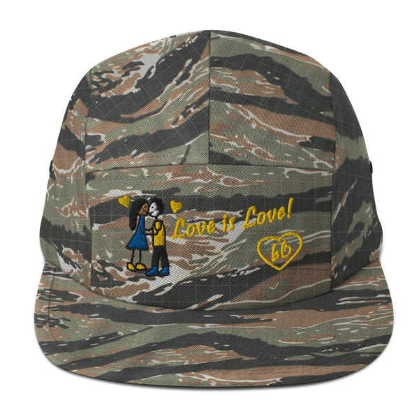 Love Is Love Five Panel Hat