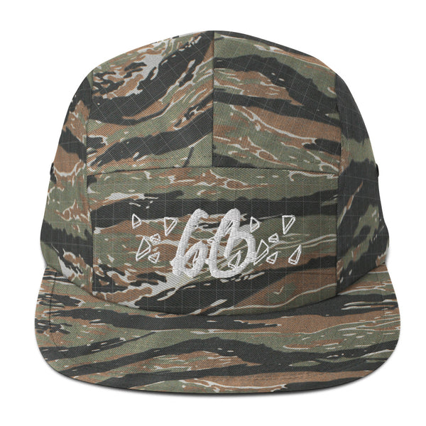 bb Shattered Glass Five Panel Hat