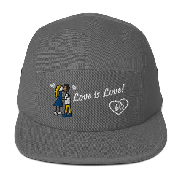 Love Is Love Five Panel Hat