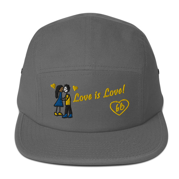 Love Is Love Five Panel Hat