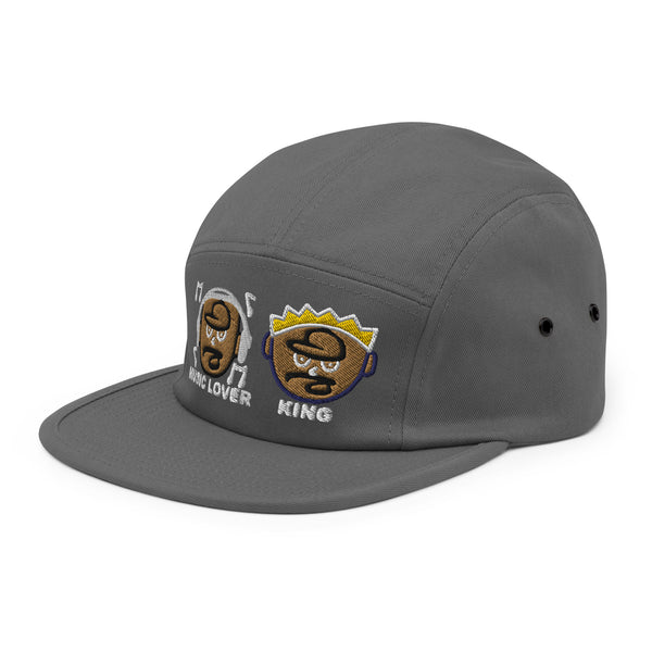 MUSIC LOVER & KING Five Panel Hat