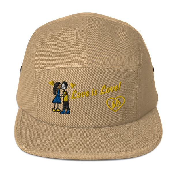 Love Is Love Five Panel Hat