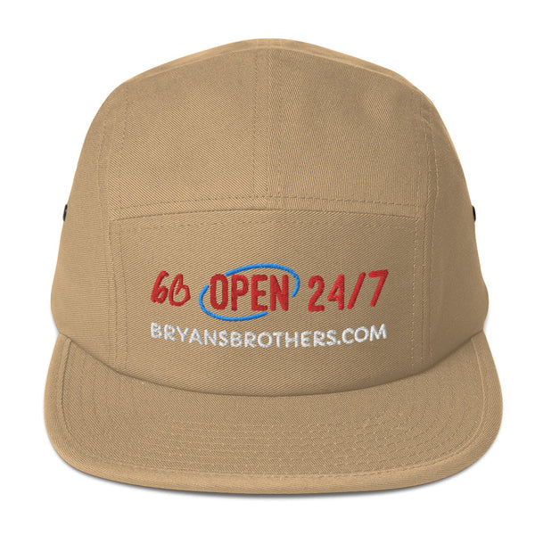 bb OPEN 24/7 Five Panel Hat