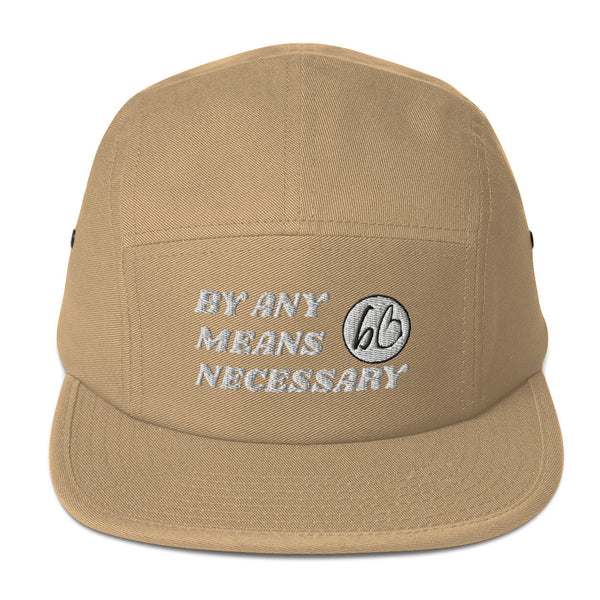 BY ANY MEANS NECESSARY Five Panel Hat