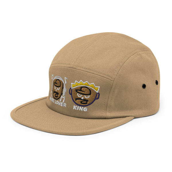 MUSIC LOVER & KING Five Panel Hat