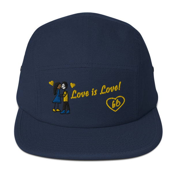 Love Is Love Five Panel Hat