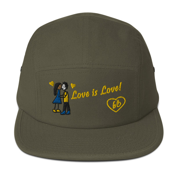 Love Is Love Five Panel Hat