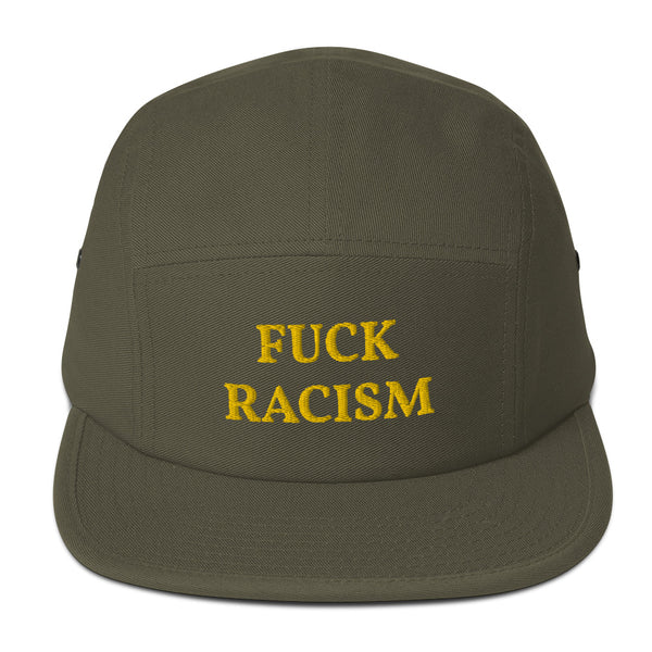 FUCK RACISM Five Panel Hat