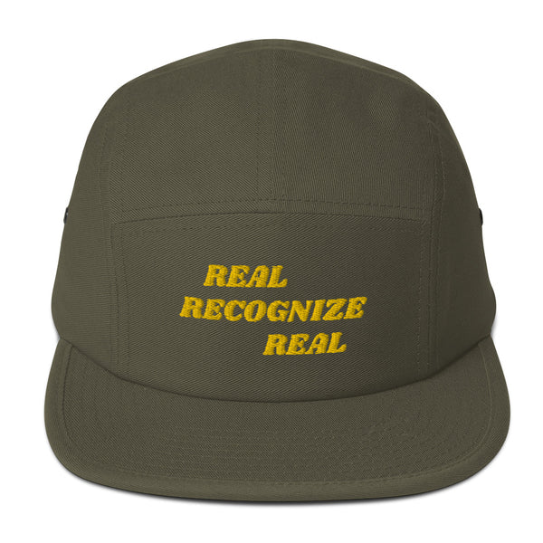 REAL RECOGNIZE REAL Five Panel Hat