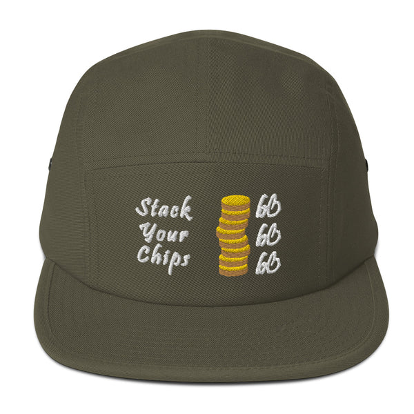 Stack Your Chips Five Panel Hat