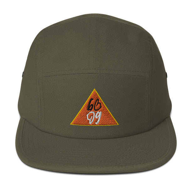 bb Pyramid Logo Five Panel Hat