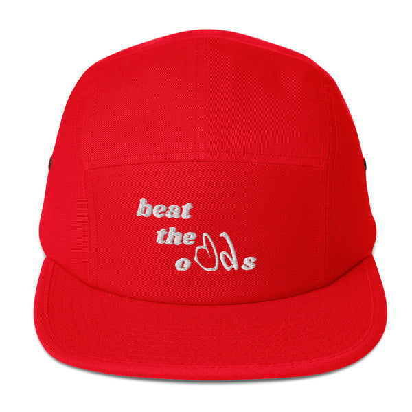 beat the odds Five Panel Hat