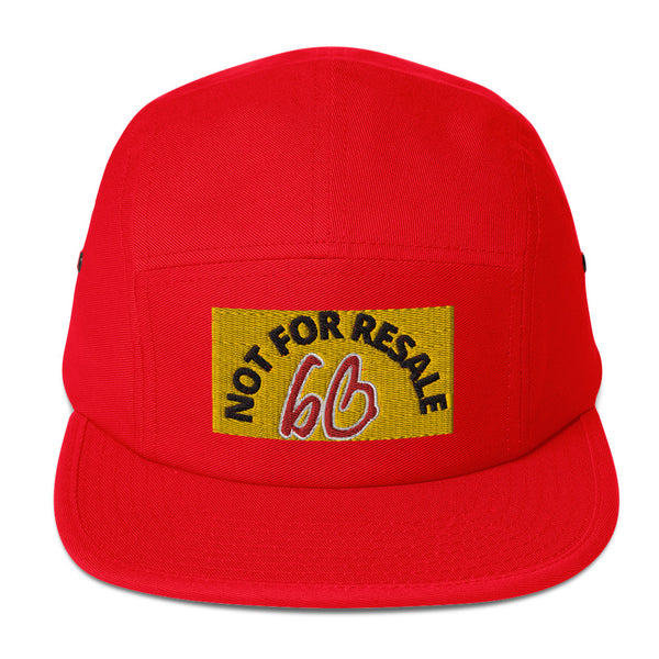 NOT FOR RESALE bb Five Panel Hat