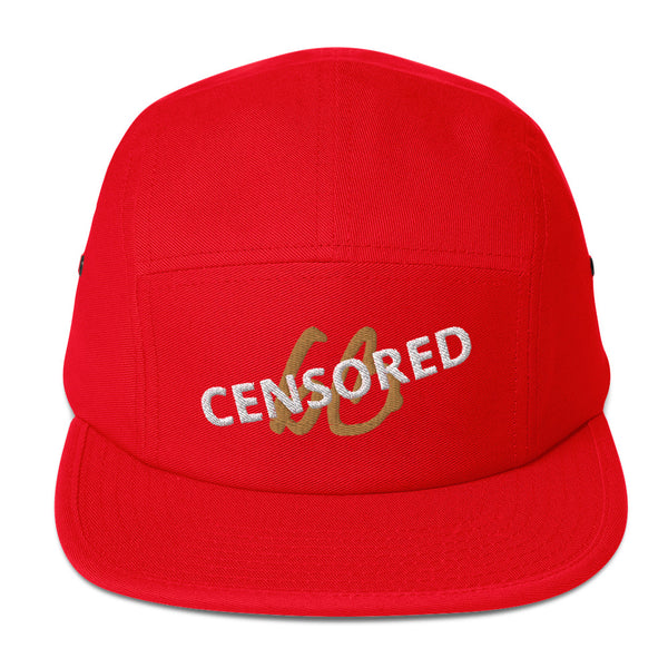 CENSORED bb Five Panel Hat