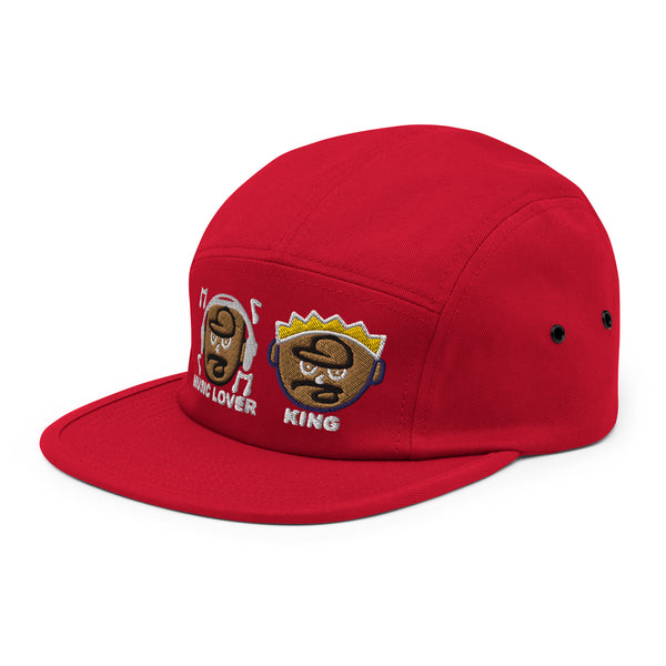 MUSIC LOVER & KING Five Panel Hat