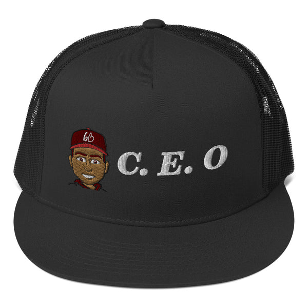 C. E. O Trucker Hat