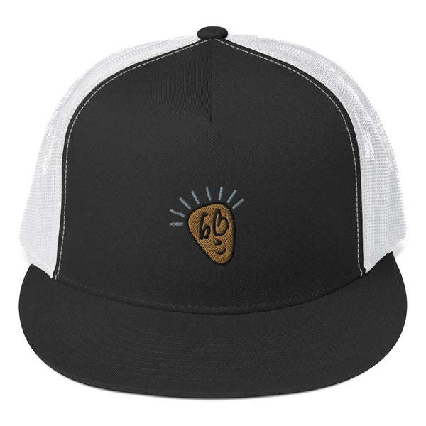 bb Cartoon Face Trucker Hat