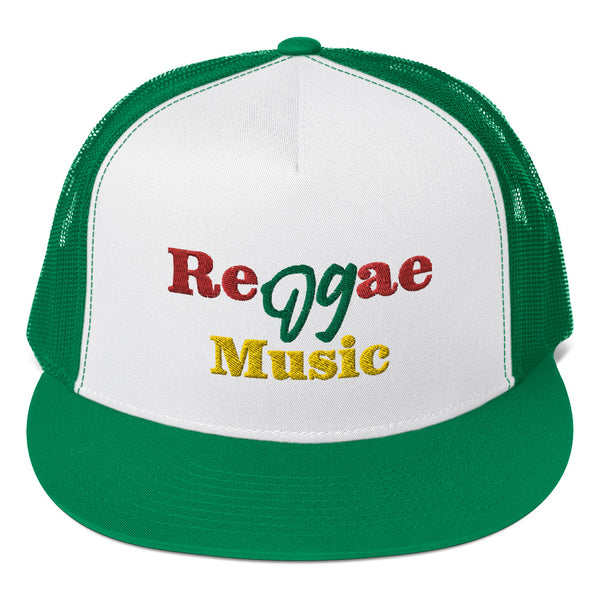 Reggae Music Trucker Hat