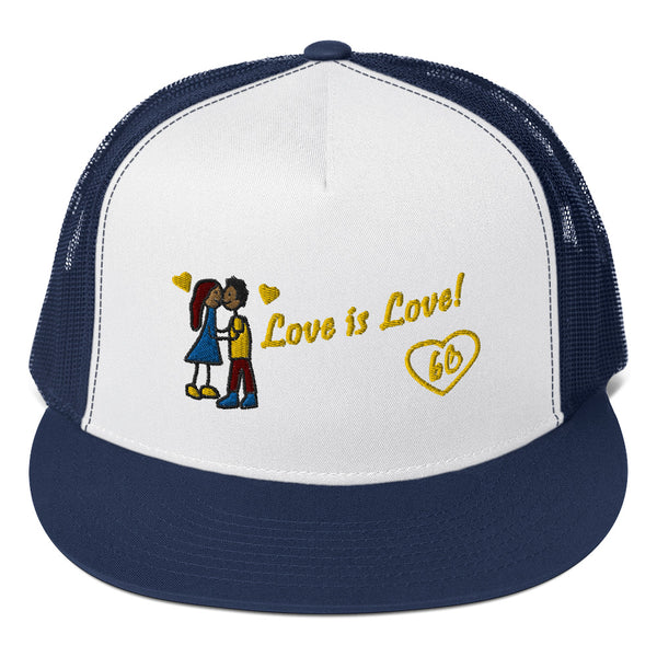 Love Is Love Trucker Hat