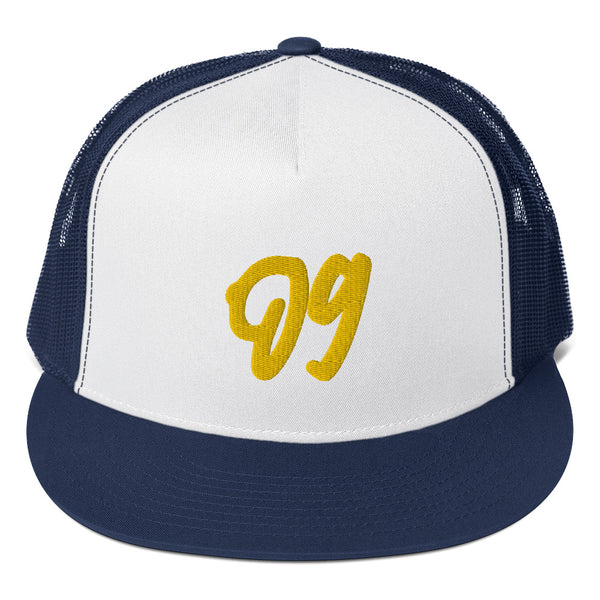 Upside Down Logo Trucker Hat