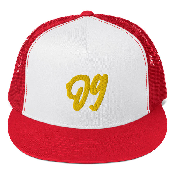 Upside Down Logo Trucker Hat