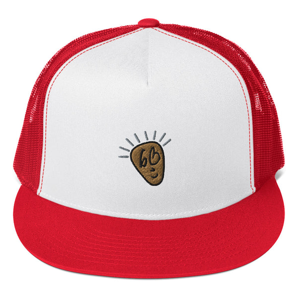 bb Cartoon Face Trucker Hat