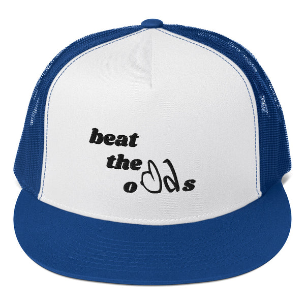 beat the odds Trucker Hat