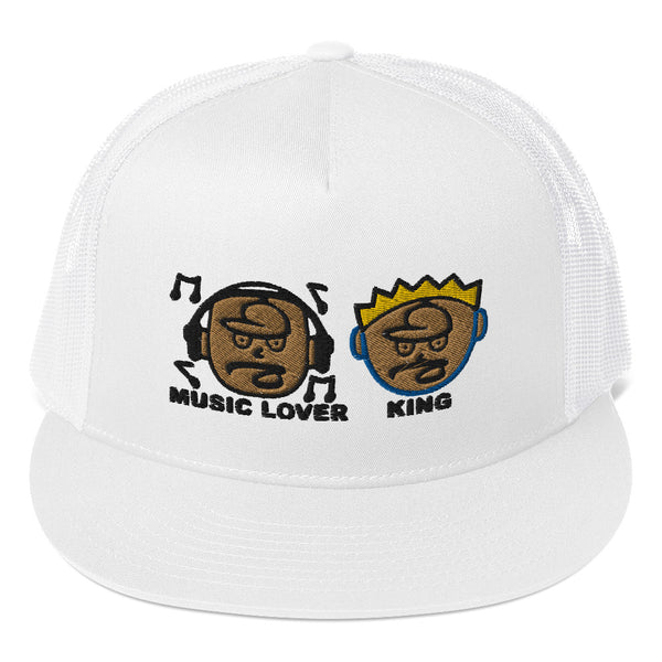 MUSIC LOVER & KING Trucker Hat