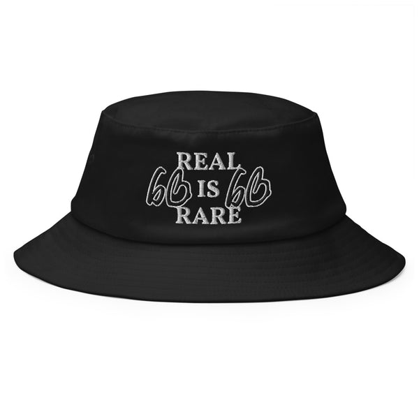REAL IS RARE Old School Bucket Hat