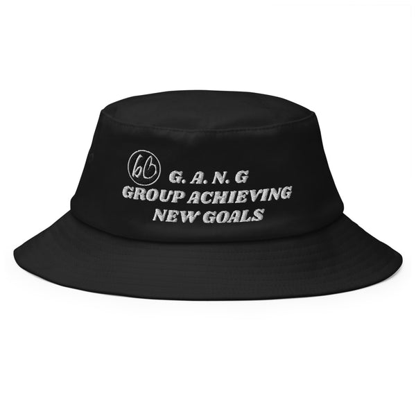 bb G. A. N. G Old School Bucket Hat