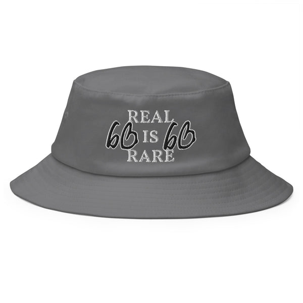 REAL IS RARE Old School Bucket Hat