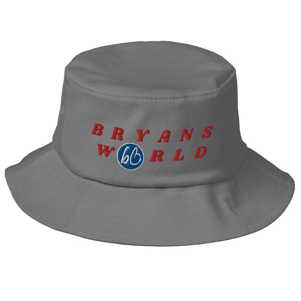 BRYANS WORLD Old School Bucket Hat