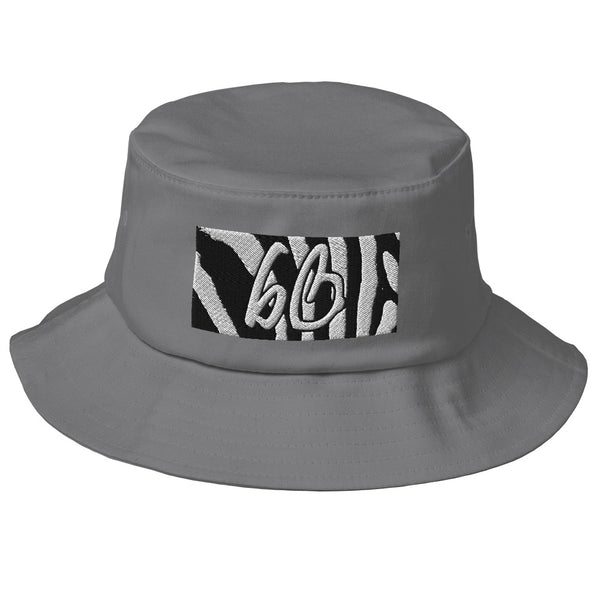 bb Zebra Old School Bucket Hat
