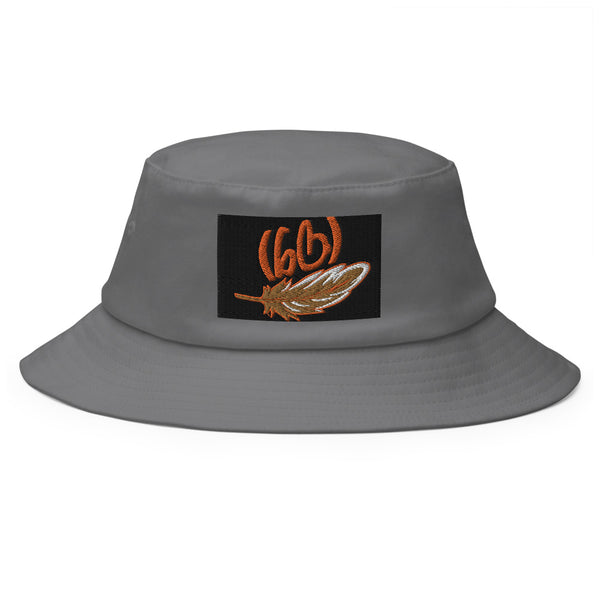 (bb) Feather Old School Bucket Hat