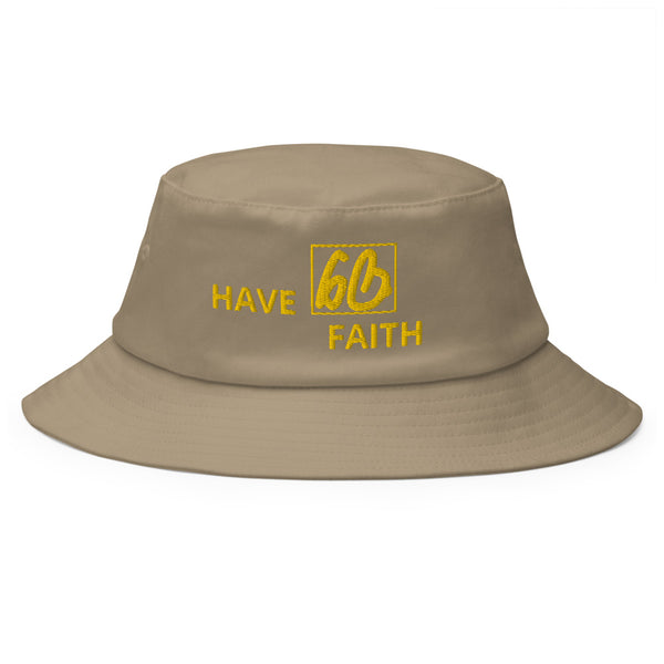 HAVE FAITH Old School Bucket Hat
