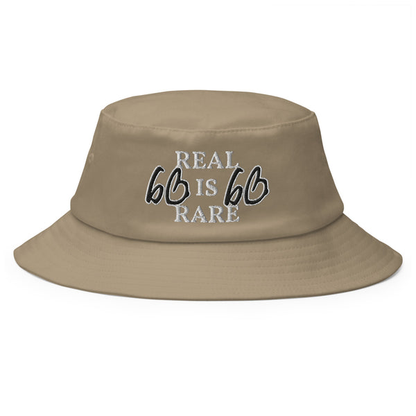 REAL IS RARE Old School Bucket Hat