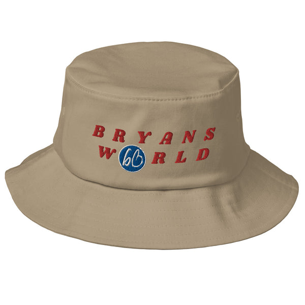 BRYANS WORLD Old School Bucket Hat
