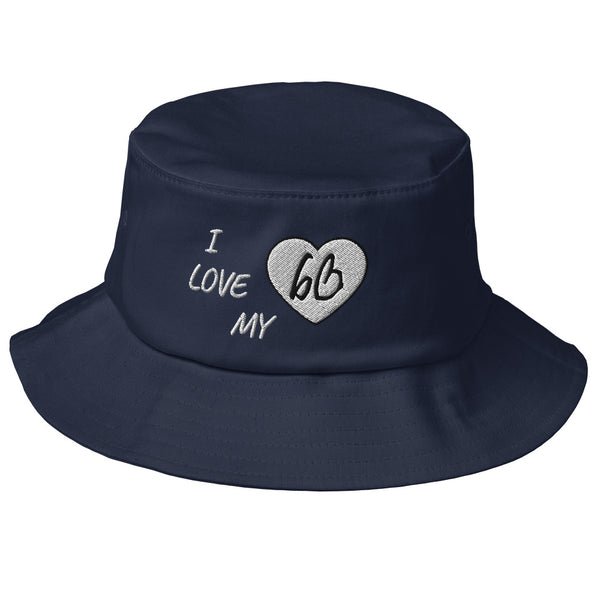I LOVE MY bb Old School Bucket Hat