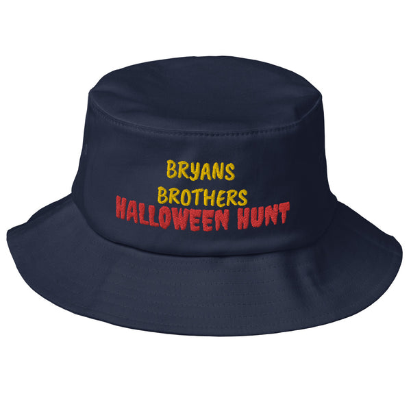 (BBHH) BRYANS BROTHERS HALLOWEEN HUNT Old School Bucket Hat