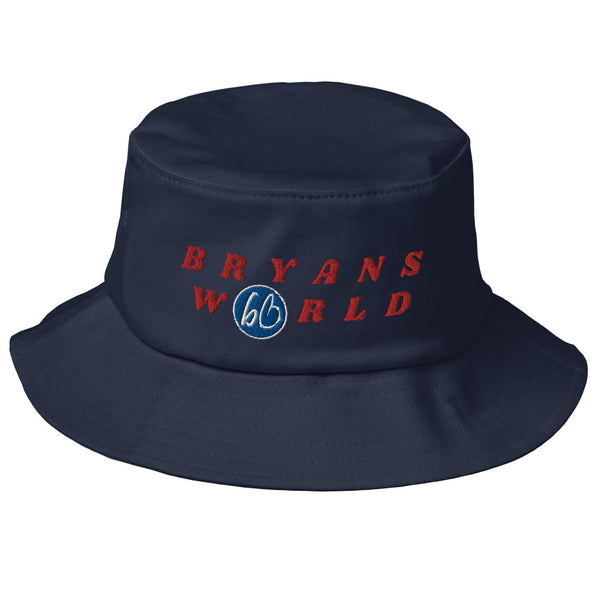 BRYANS WORLD Old School Bucket Hat