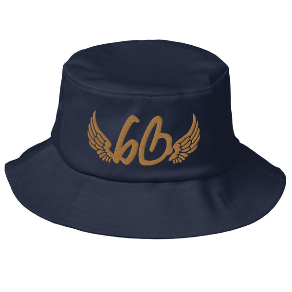 bb Angel Wings Old School Bucket Hat