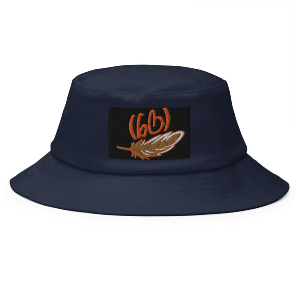 (bb) Feather Old School Bucket Hat