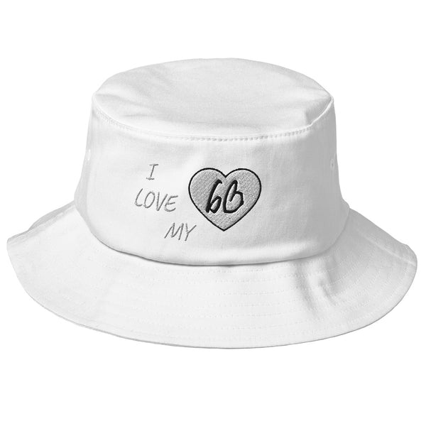 I LOVE MY bb Old School Bucket Hat