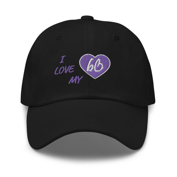 I Love My bb Dad Hat
