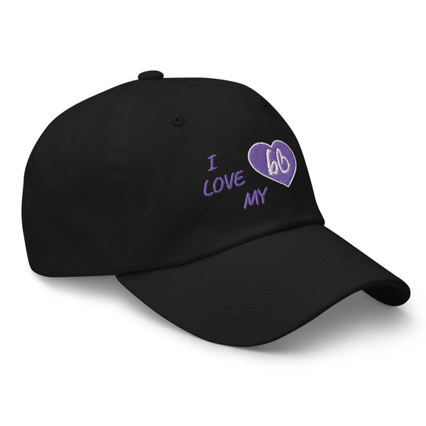 I Love My bb Dad Hat