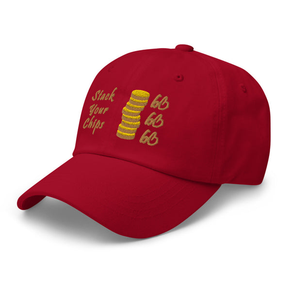 Stack Your Chips Dad Hat
