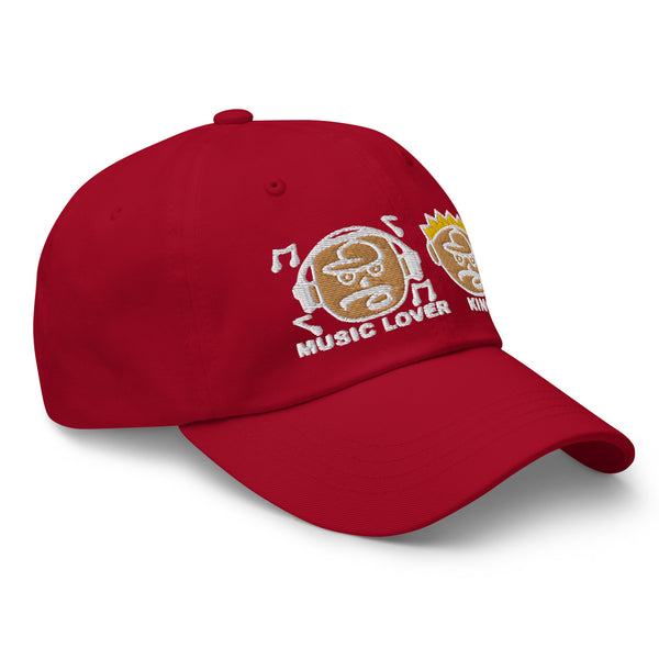 MUSIC LOVER & KING Dad Hat