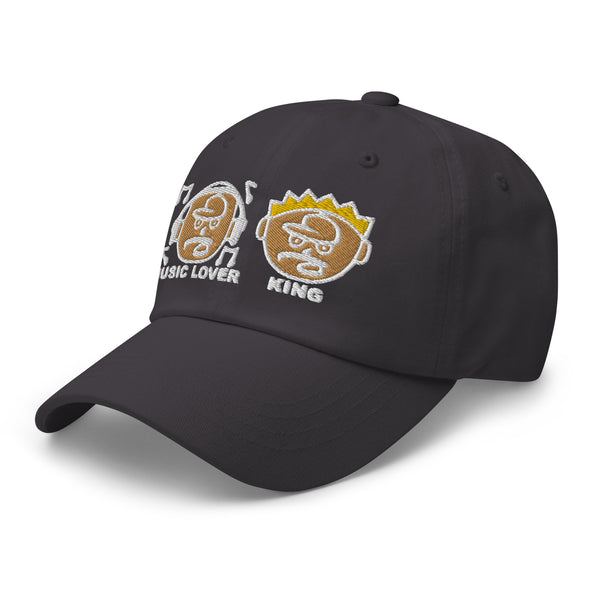 MUSIC LOVER & KING Dad Hat