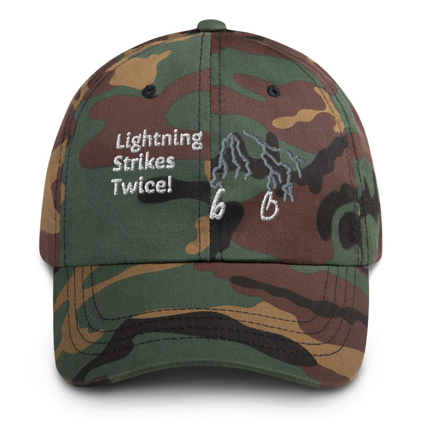 Lightning Strikes Twice Dad Hat